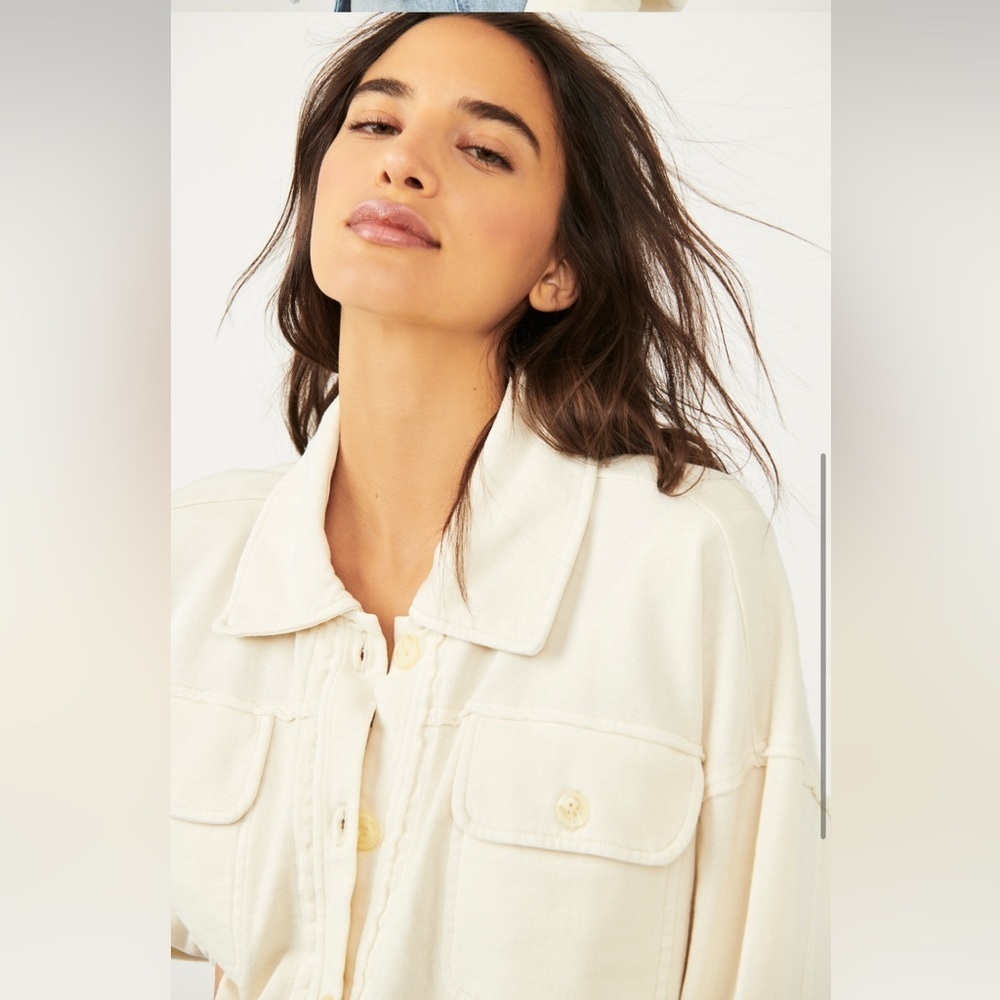 Free People Saturday Shirt Jacket - Picture 3 of 9